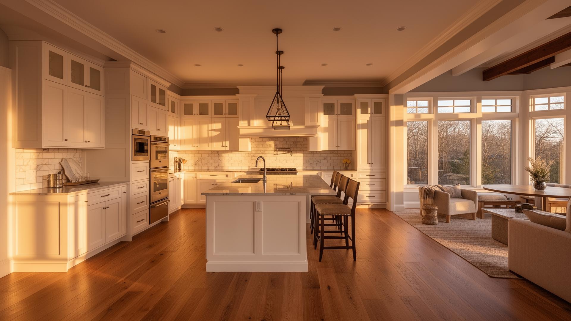 Beautifully renovated Long Island home interior